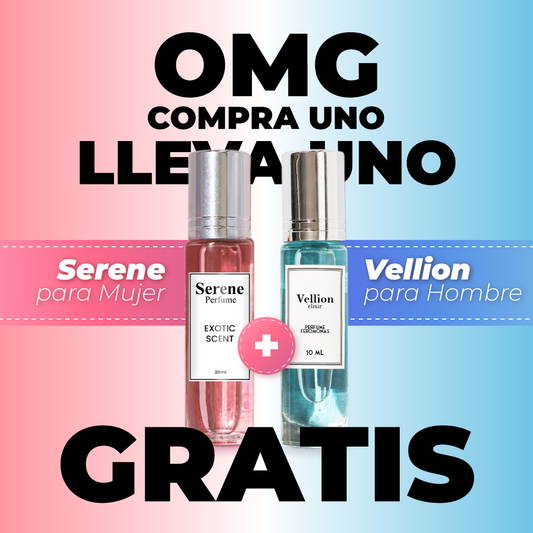 PACK Especial Enamorados - Aromas Serene y Vellion